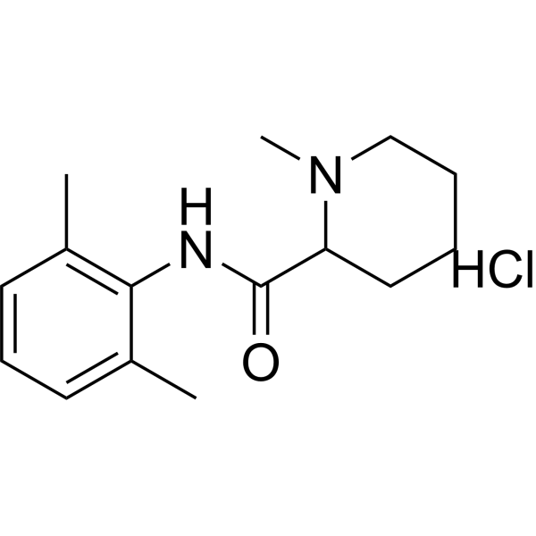 Mepivacaine hydrochloride (Standard) Chemical Structure