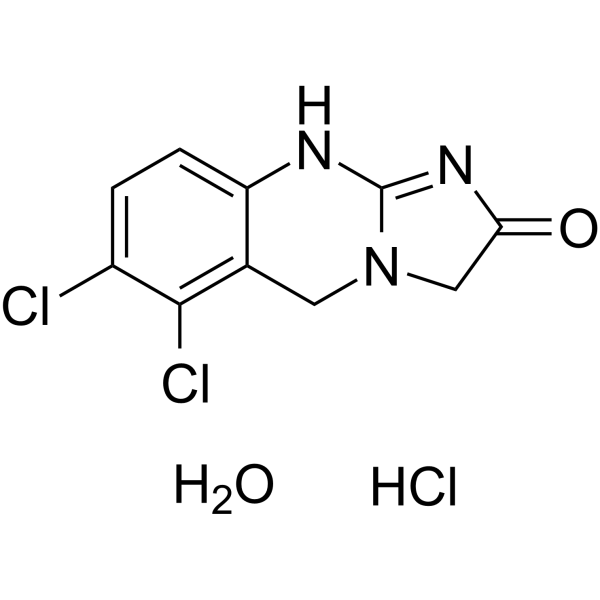Anagrelide hydrochloride monohydrate Chemical Structure