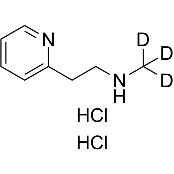 Betahistine-d<sub>3</sub> dihydrochloride Chemical Structure