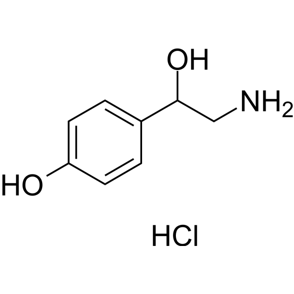 Octopamine hydrochloride Chemical Structure