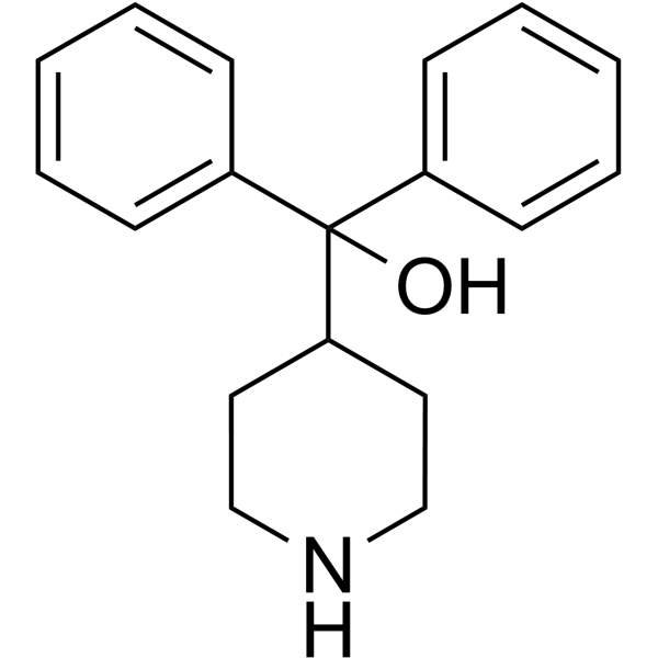 Azacyclonol Chemical Structure