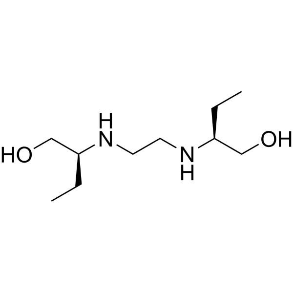 Ethambutol Chemical Structure
