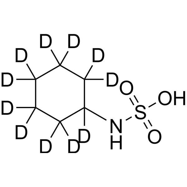 Cyclamic Acid-d<sub>11</sub> Chemical Structure