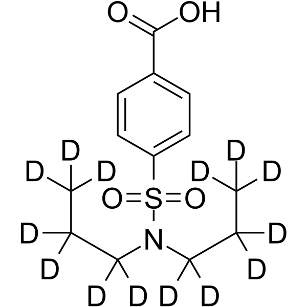 Probenecid-d14 Chemical Structure