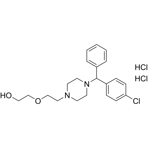 Hydroxyzine dihydrochloride (Standard) Chemical Structure
