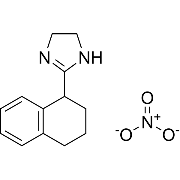 Tetrahydrozoline nitrate Chemical Structure