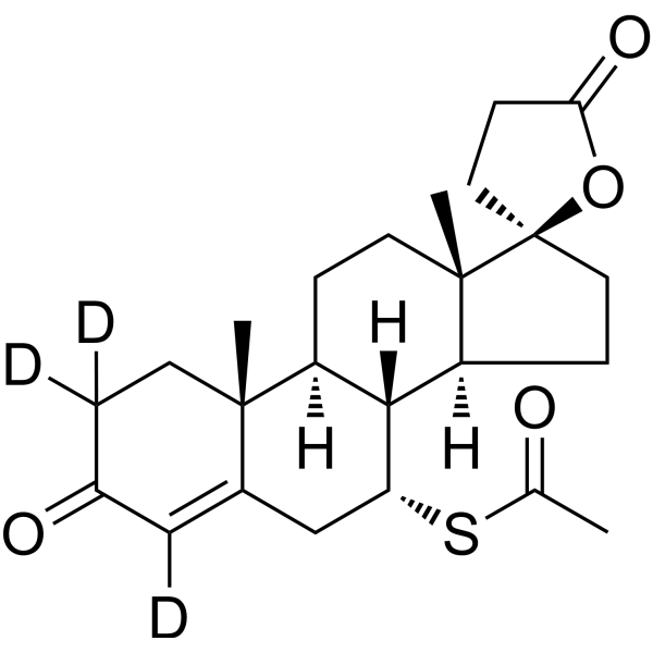 Spironolactone-d<sub>3</sub>-1 Chemical Structure