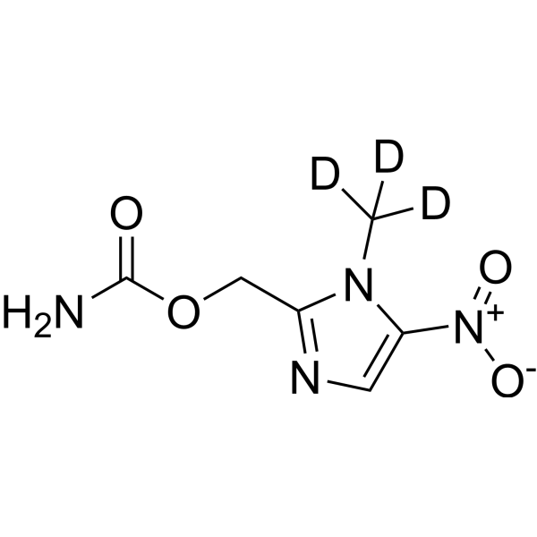 Ronidazole-d<sub>3</sub> Chemical Structure