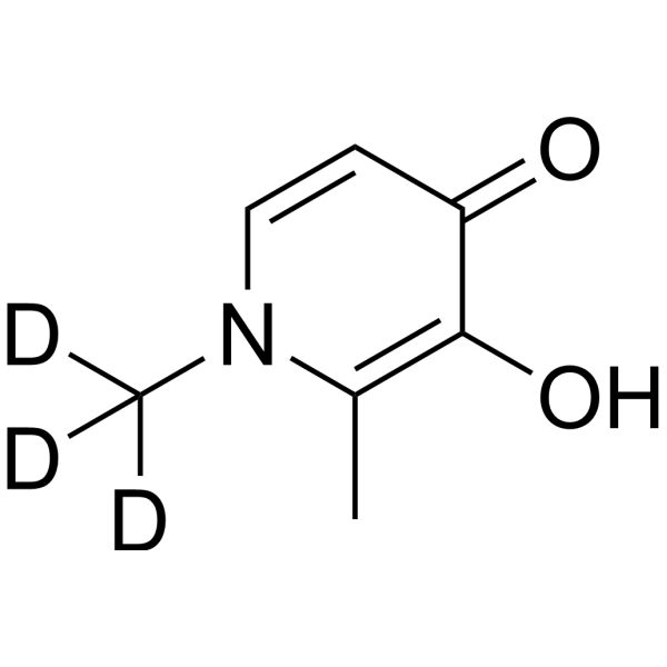 Deferiprone-d<sub>3</sub> Chemical Structure