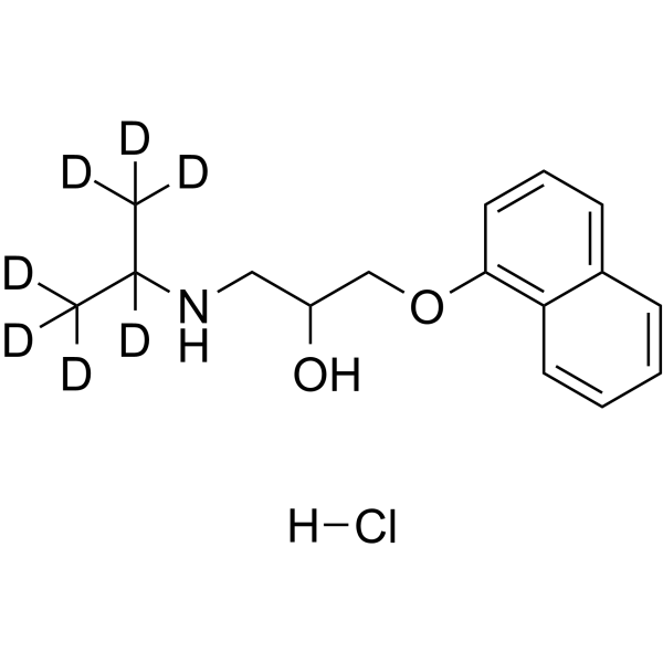 Propranolol-d<em>7</em> hydrochloride