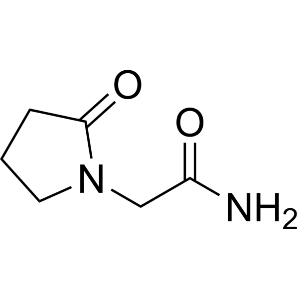 Piracetam Chemical Structure