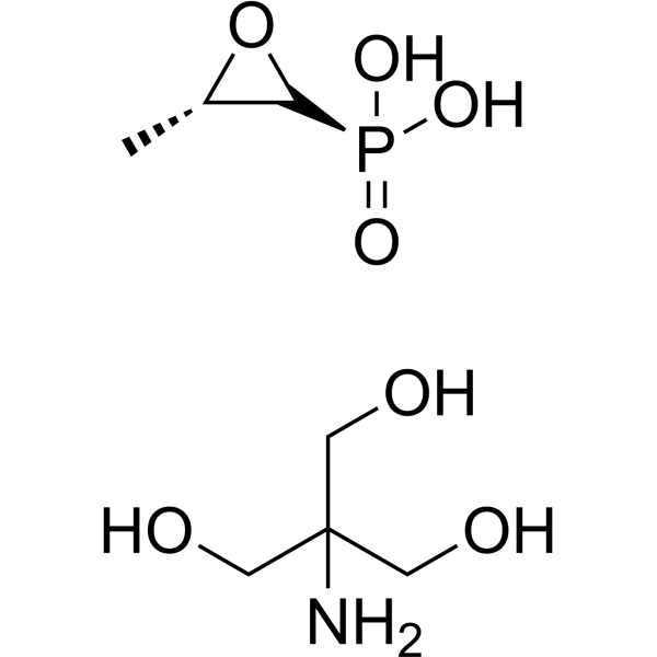 Fosfomycin tromethamine Chemical Structure