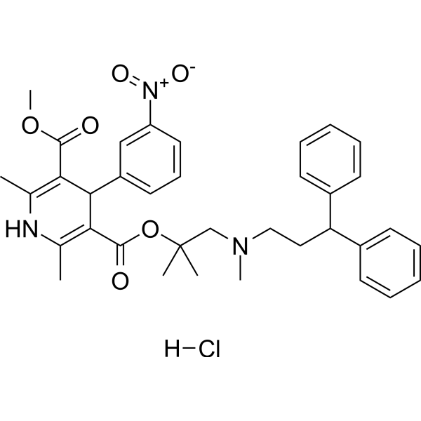 Lercanidipine hydrochloride Chemical Structure