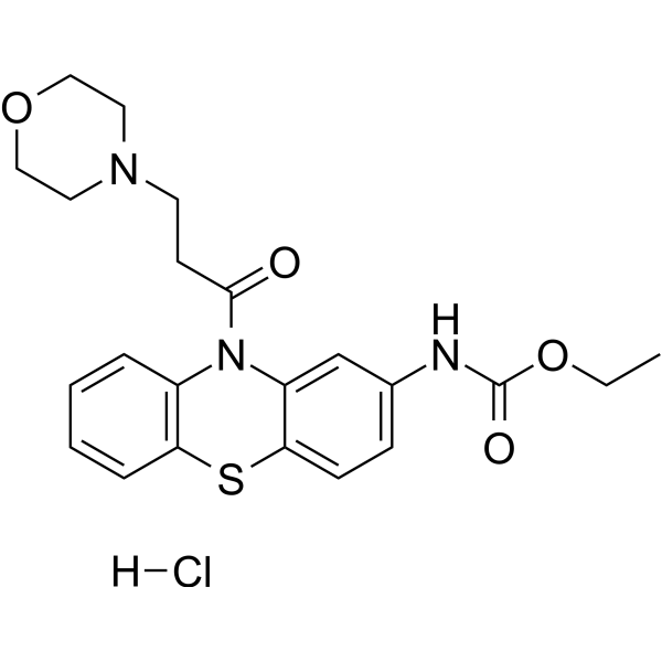 Moricizine Hydrochloride Chemical Structure