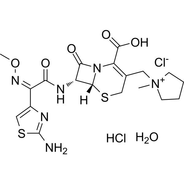 Cefepime Dihydrochloride Monohydrate Chemical Structure