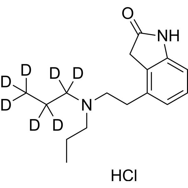 Ropinirole-d<sub>7</sub> hydrochloride Chemical Structure