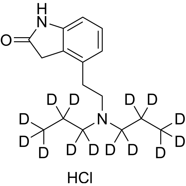 Ropinirole-d<sub>14</sub> hydrochloride Chemical Structure
