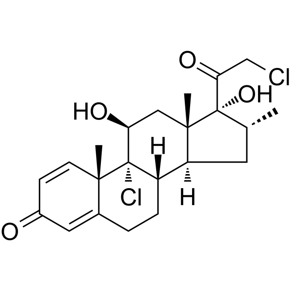 Mometasone Chemical Structure