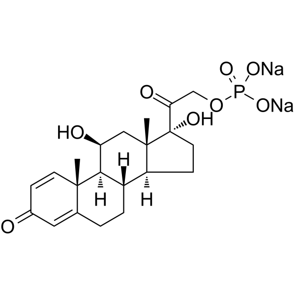 Prednisolone disodium phosphate Chemical Structure