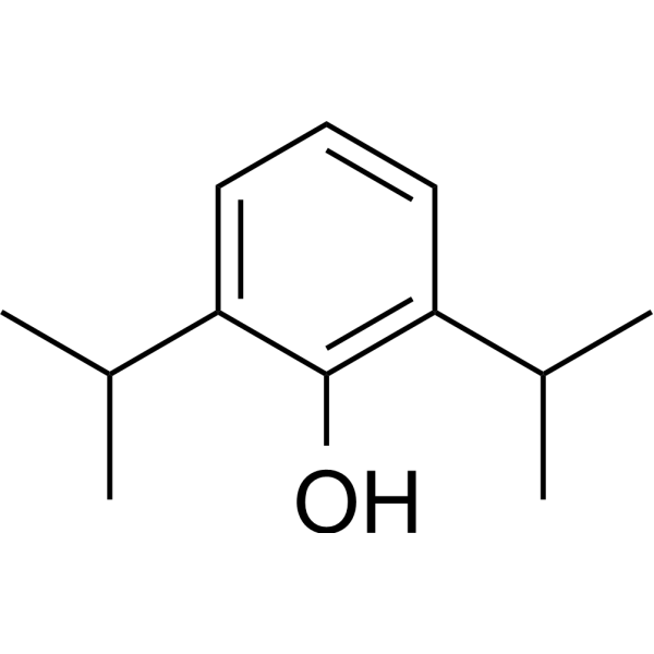 Propofol Chemical Structure