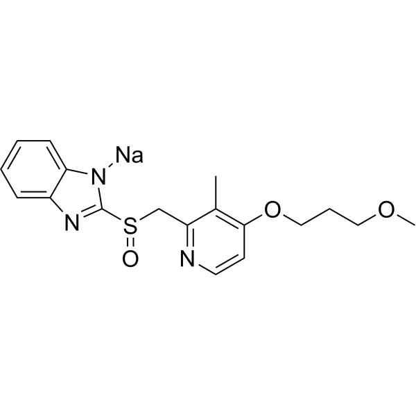 Rabeprazole sodium (Standard) Chemical Structure