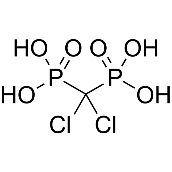 Clodronic acid Chemical Structure