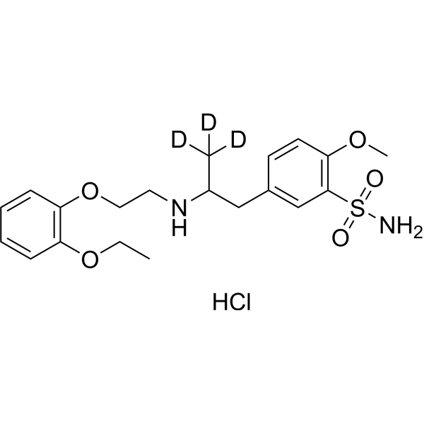 (Rac)-Tamsulosin-d3 hydrochloride