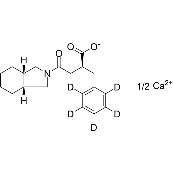 Mitiglinide-d<sub>5</sub> calcium Chemical Structure