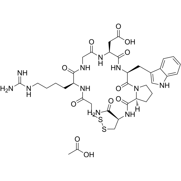 Eptifibatide monoacetate Chemical Structure