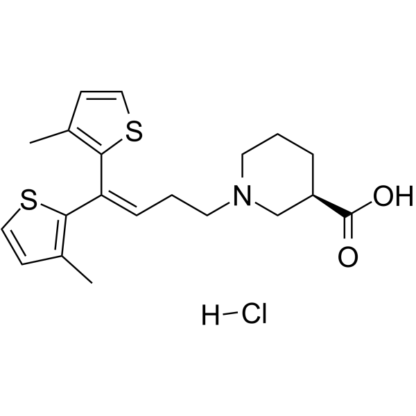 Tiagabine hydrochloride Chemical Structure