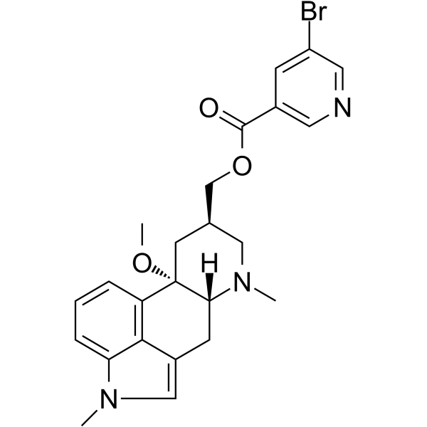 Nicergoline Chemical Structure