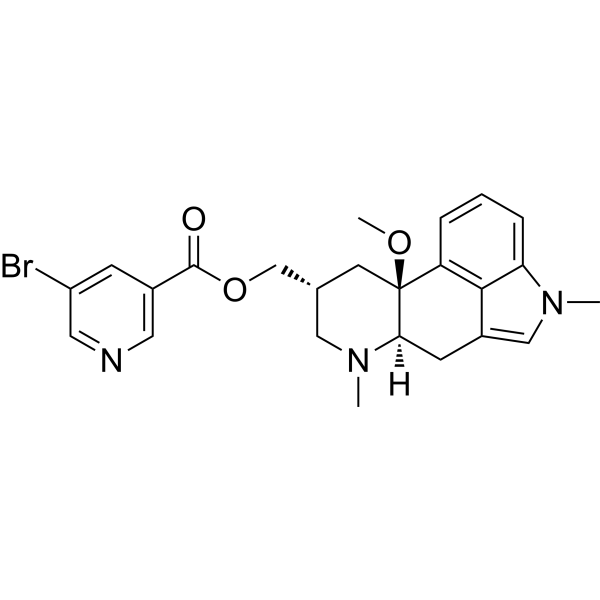 Nicergoline (Standard) Chemical Structure