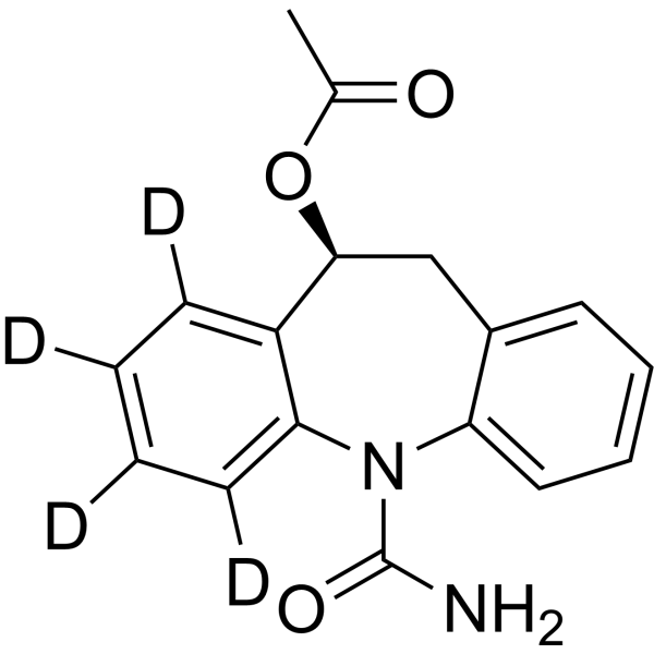 Eslicarbazepine acetate-d<em>4</em>