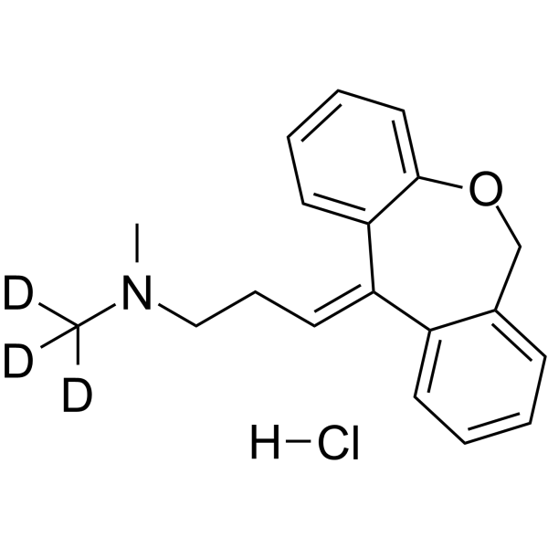 Doxepin-d<sub>3</sub> hydrochloride Chemical Structure