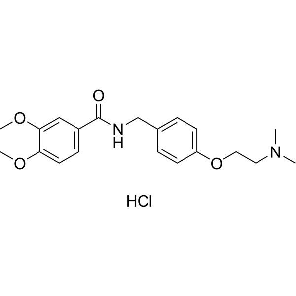 Itopride hydrochloride Chemical Structure