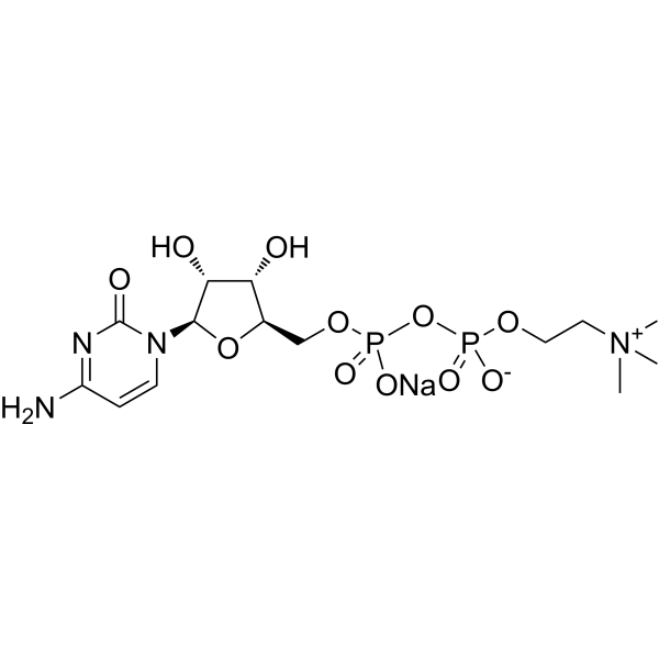 Citicoline sodium Chemical Structure