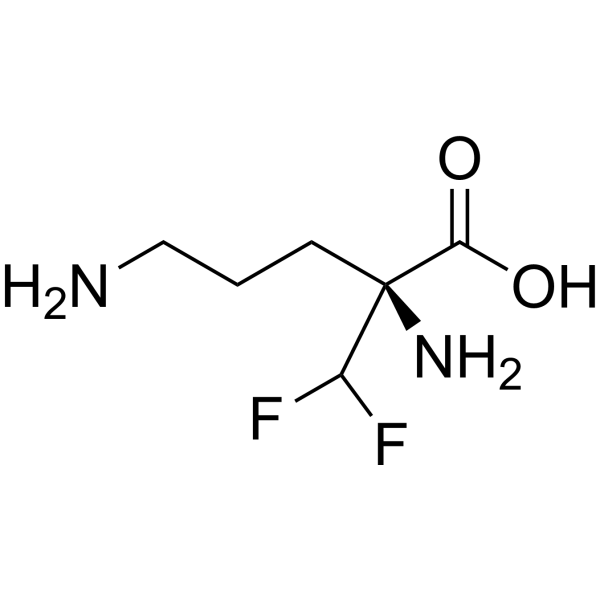 L-Eflornithine Chemical Structure