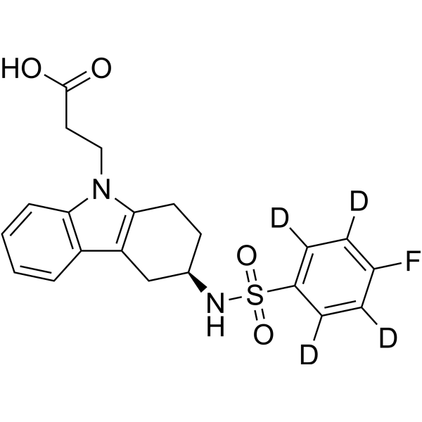 Ramatroban-d<sub>4</sub> Chemical Structure