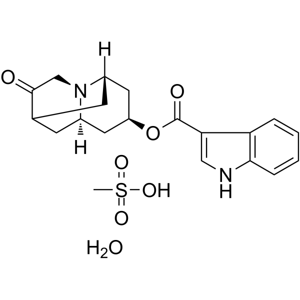 Dolasetron Mesylate hydrate Chemical Structure