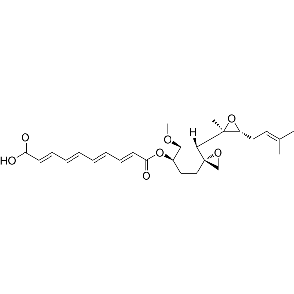 Fumagillin Chemical Structure