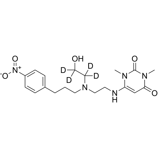 Nifekalant-d<sub>4</sub> Chemical Structure