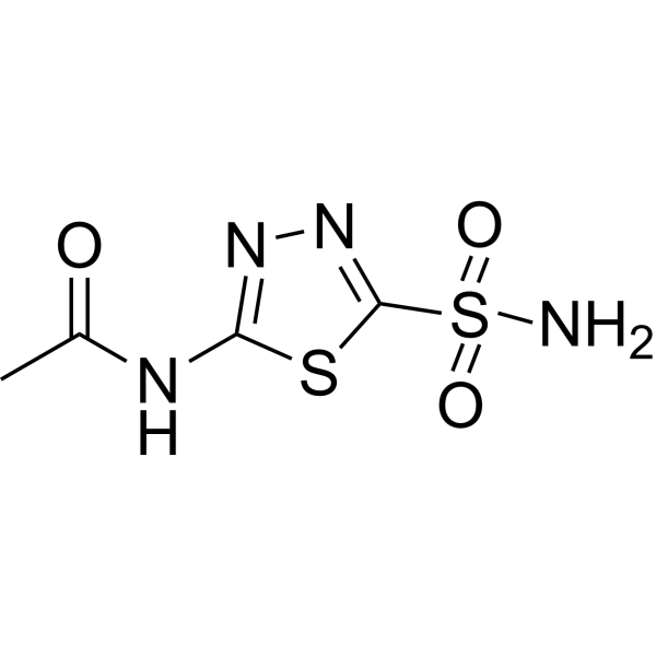 Acetazolamide Chemical Structure