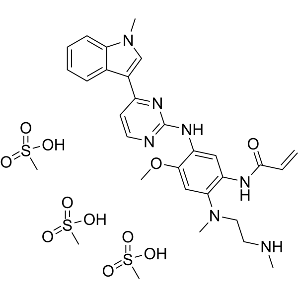 AZ7550 Mesylate Chemical Structure