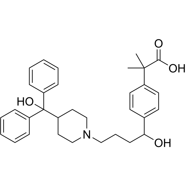 Fexofenadine Chemical Structure