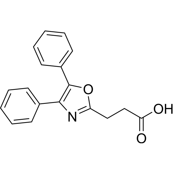 Oxaprozin (Standard) Chemical Structure