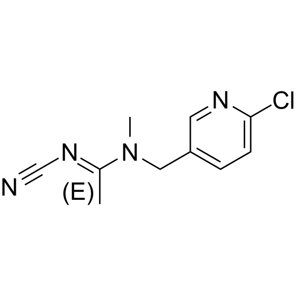 Acetamiprid Chemical Structure