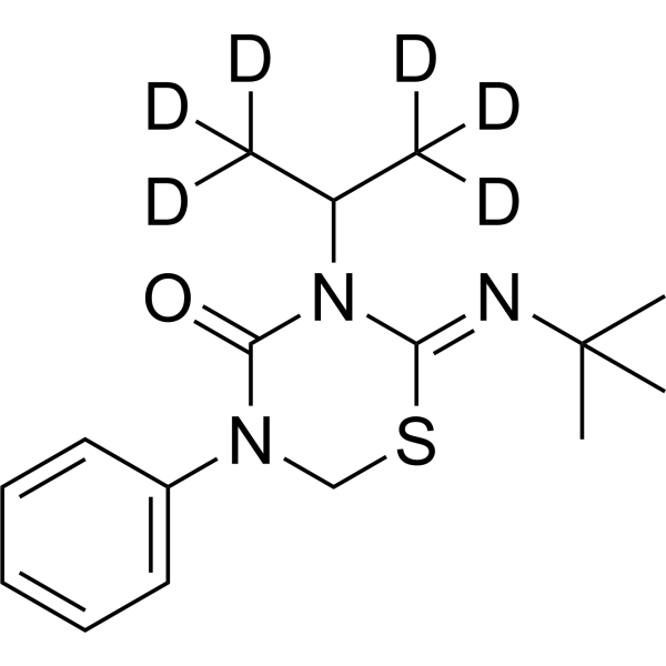 Buprofezin-d<sub>6</sub> Chemical Structure