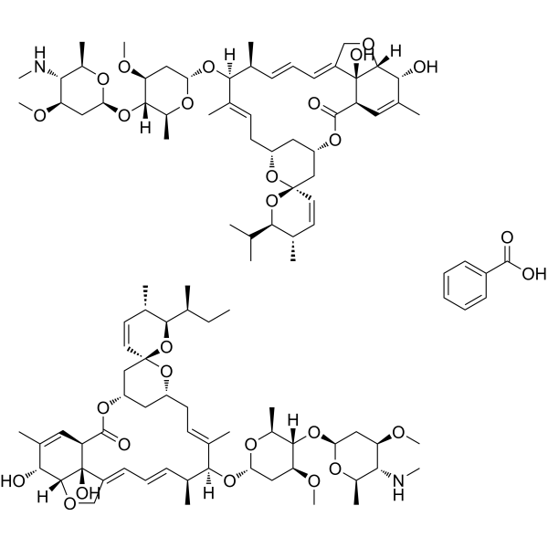 Emamectin Benzoate (Standard) Chemical Structure