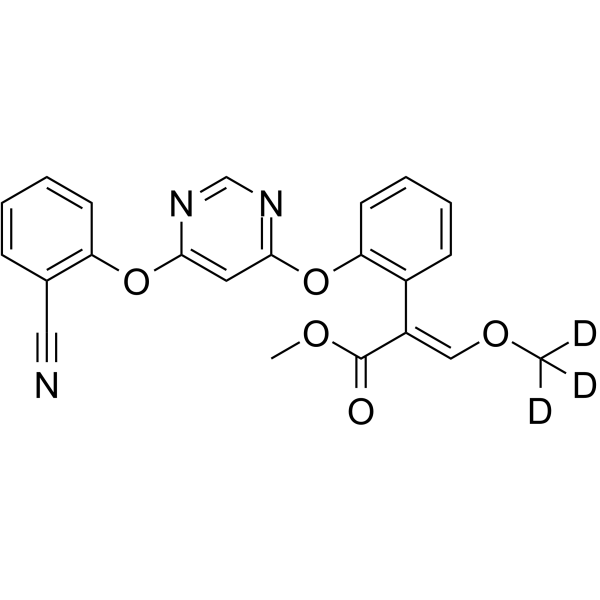 Azoxystrobin-d3 Chemical Structure