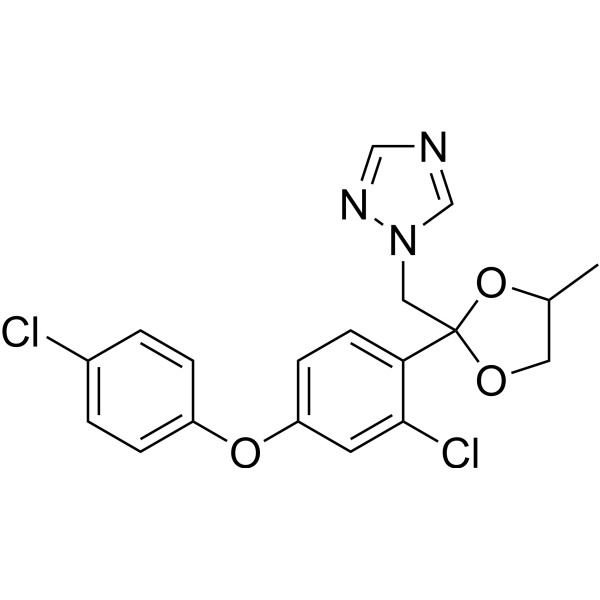 Difenoconazole (Standard) Chemical Structure